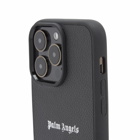 Palm Angels Men's Logo iPhone 14 Pro Max Case in Black