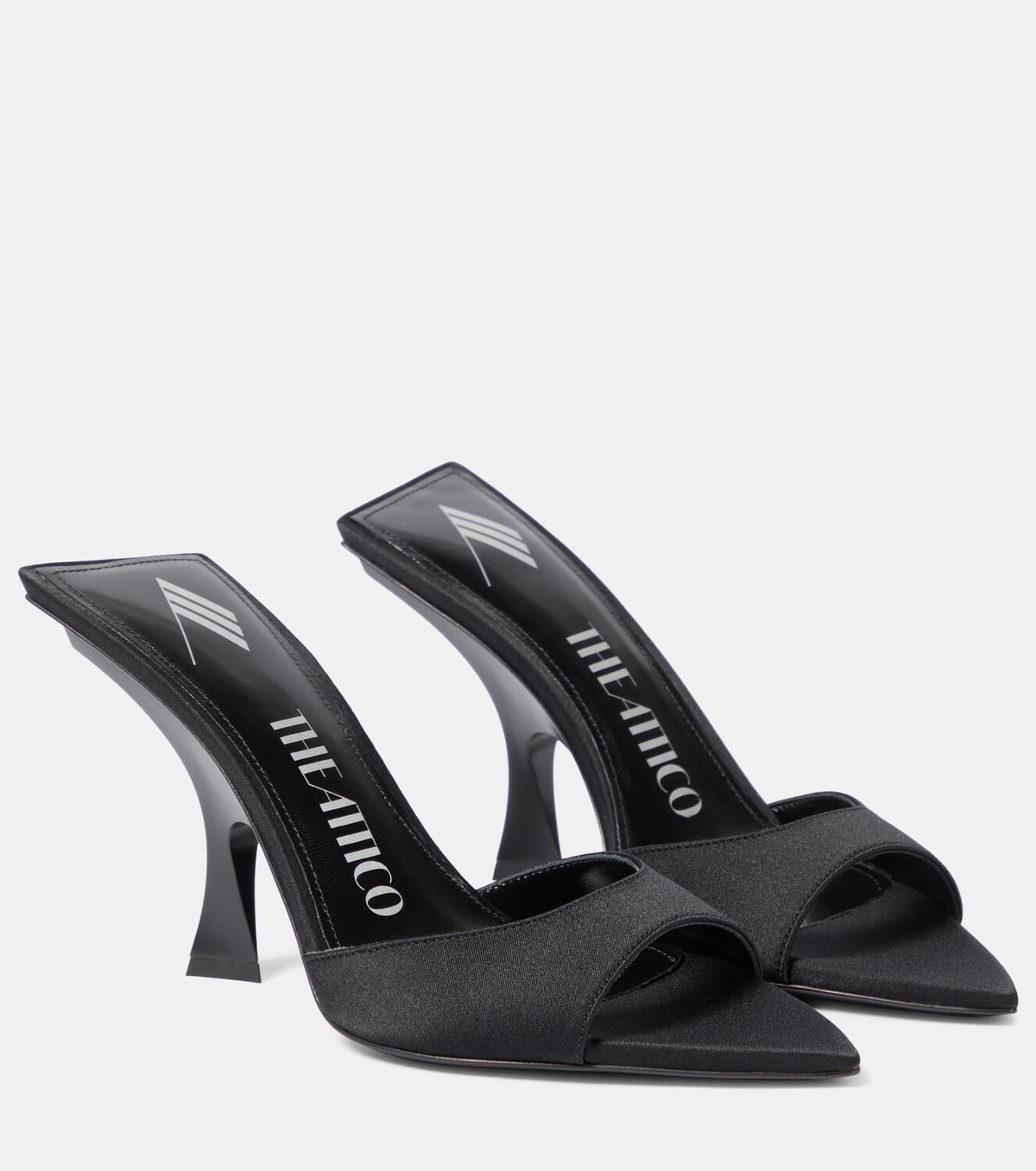 The Attico Ester satin mules The Attico