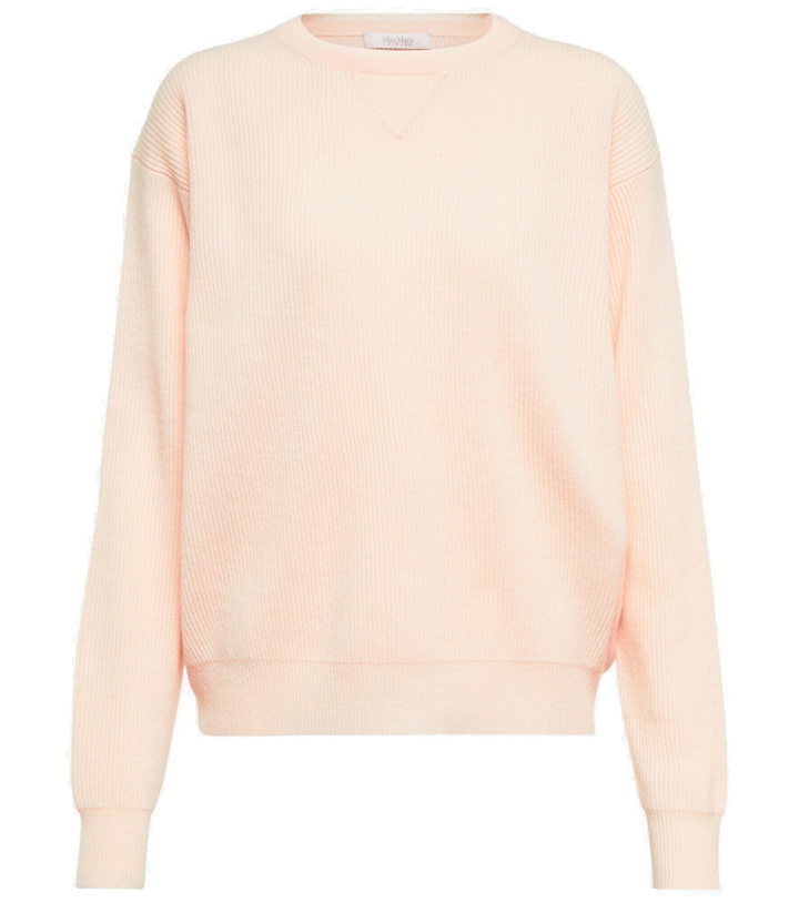 Photo: Max Mara - Leisure Mirna wool-blend sweatshirt