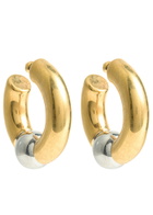 Jean Paul Gaultier Two-tone Hoop Earrings - Gold - One Size