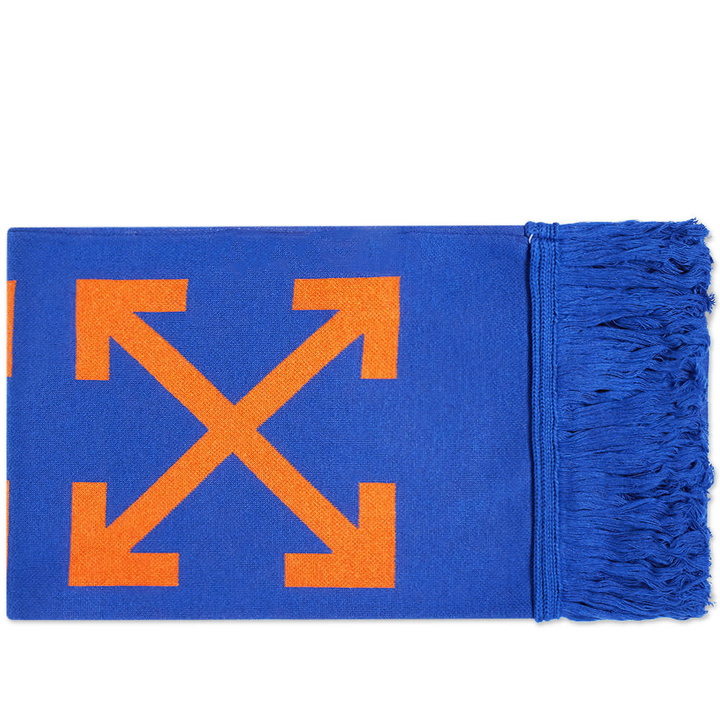 Photo: Off-White Arrow Logo Scarf