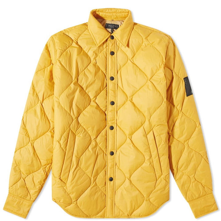 Photo: Rag & Bone Men's Dane Quilted Overshirt in Yellow