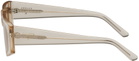 Filippa K Pink Angled Sunglasses