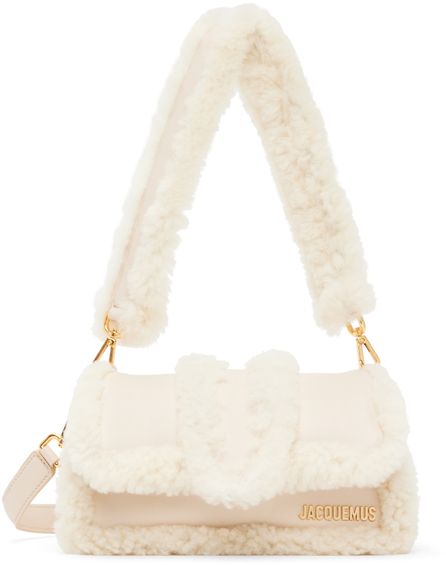 Jacquemus Beige Le Chouchou Shearling 'Le Petit Bambimou Jacquemus Beige Le Chouchou Shearling 'Le Petit Bambimou