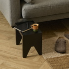 HAY Manolito Stool - Short in Black 