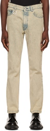 Études Yellow Relic Jeans