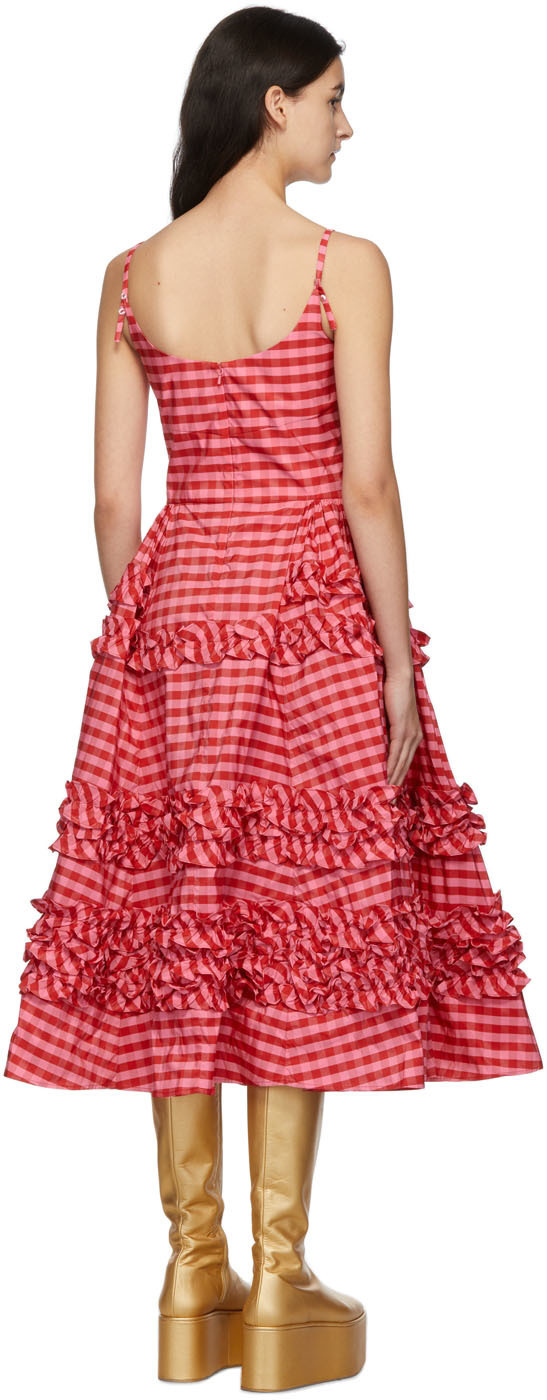 Molly goddard red store dress