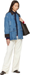 rag & bone Blue Cassidy Barn Denim Jacket