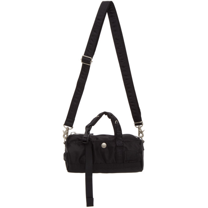 Sacai Black Mini Crossbody Duffle Bag Sacai