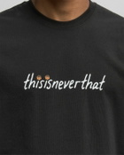Thisisneverthat Dunk Hoop Tee Black Mens Shortsleefe