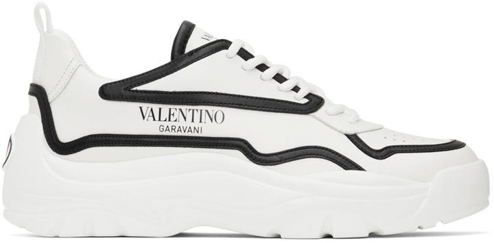 Photo: Valentino Garavani White Gumboy Sneakers