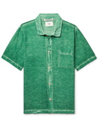 Folk - Seoul Linen and Cotton-Blend Shirt - Green