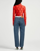 Heron Preston Womens Jeans in Blue