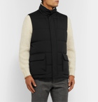 Loro Piana - Storm System Quilted Shell Hooded Gilet - Black