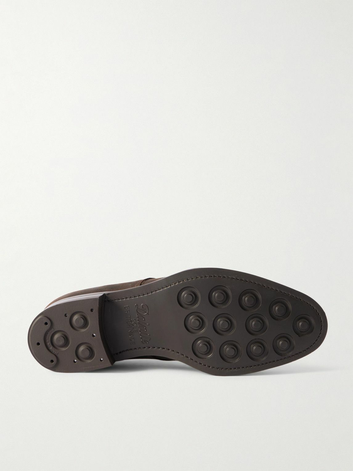 Edward Green - Leith Suede Derby Shoes - Brown