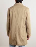 Polo Ralph Lauren - Logo-Print Cotton-Twill Coat - Neutrals