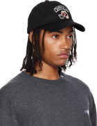 We11done Black Varsity Logo Cap