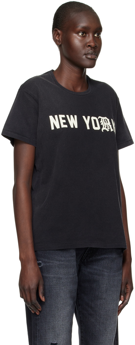 R13 Black New York 13 T Shirt R13