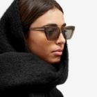Saint Laurent Women's 276 Mica Sunglasses in Brown/Grey