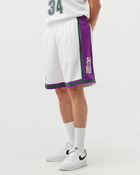 Mitchell & Ness Nba Swingman Shorts Milwaukee Bucks 1996 97 White - Mens - Sport & Team Shorts