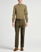 Boglioli Mens Shirt Khaki