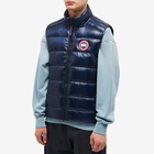 Canada Goose Men's Crofton Vest in Atlantic Navy