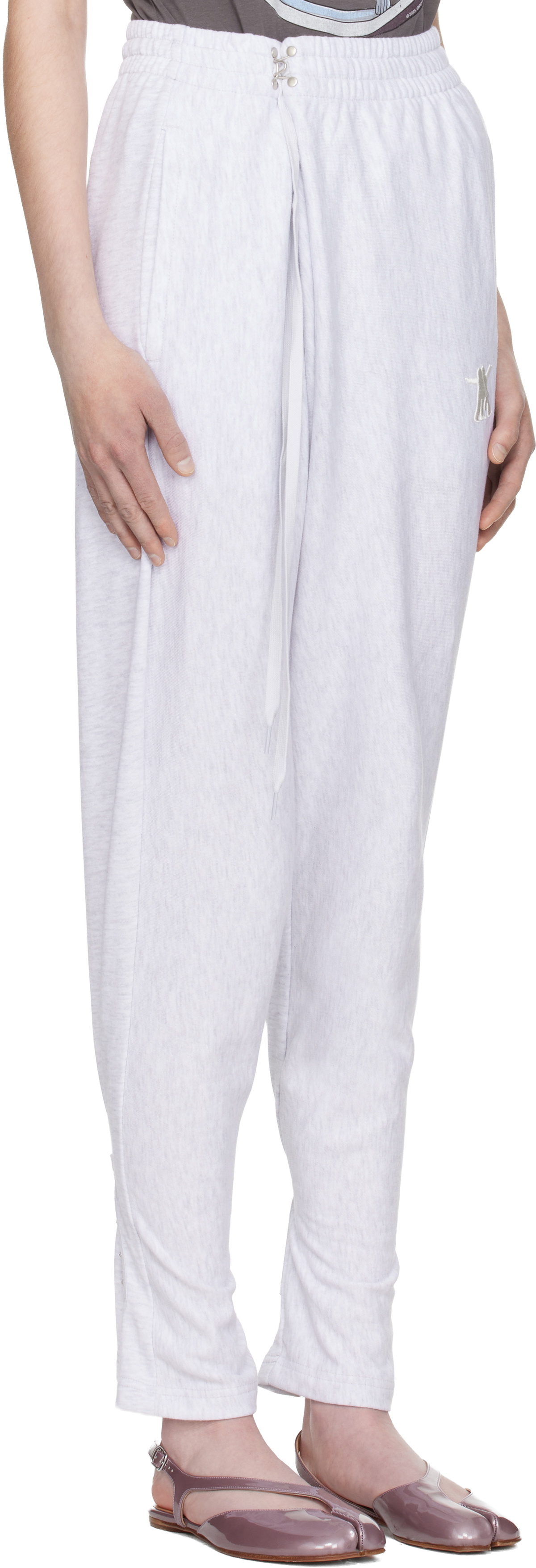 OPEN YY Gray Convertible Sweatpants