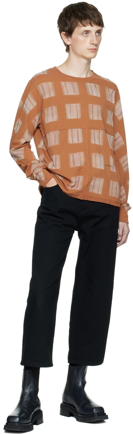 Eckhaus Latta Black Baggy Jeans