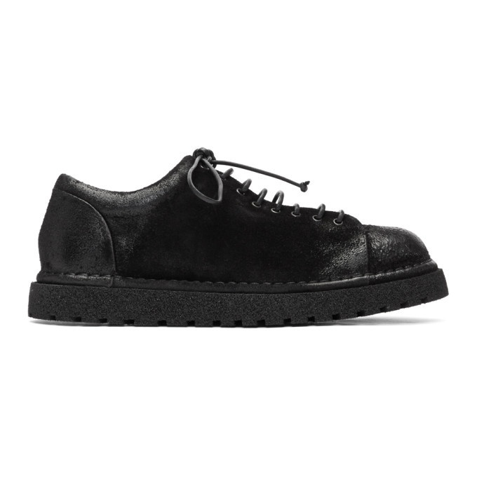 Photo: Marsell Black Gomme Low-Top Boots