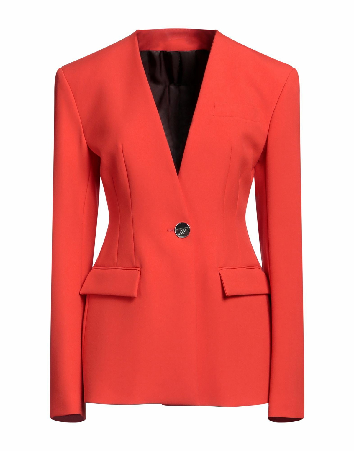 The Attico Womens Blazer in Tomato red