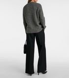 Jil Sander Oversized alpaca and wool-blend sweater