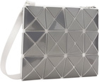 BAO BAO ISSEY MIYAKE Gray Lucent Metallic Bag