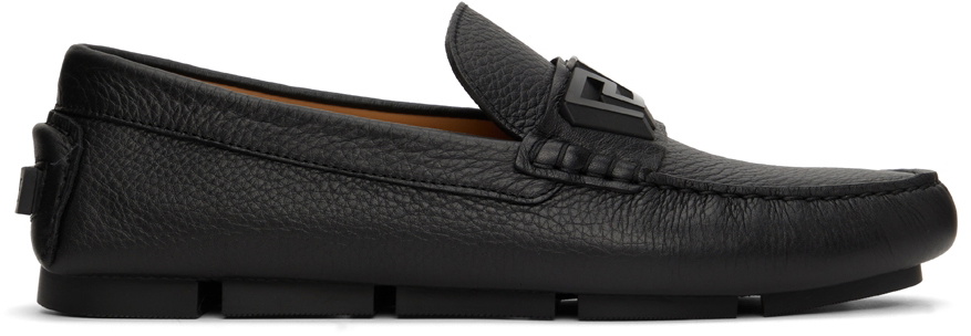 Versace La Greca Moccasin Grey