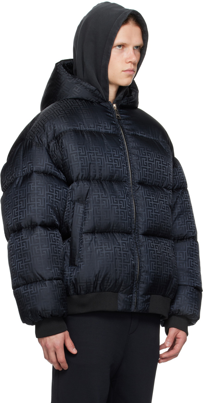 Balmain Black PB Labyrinth Jacket