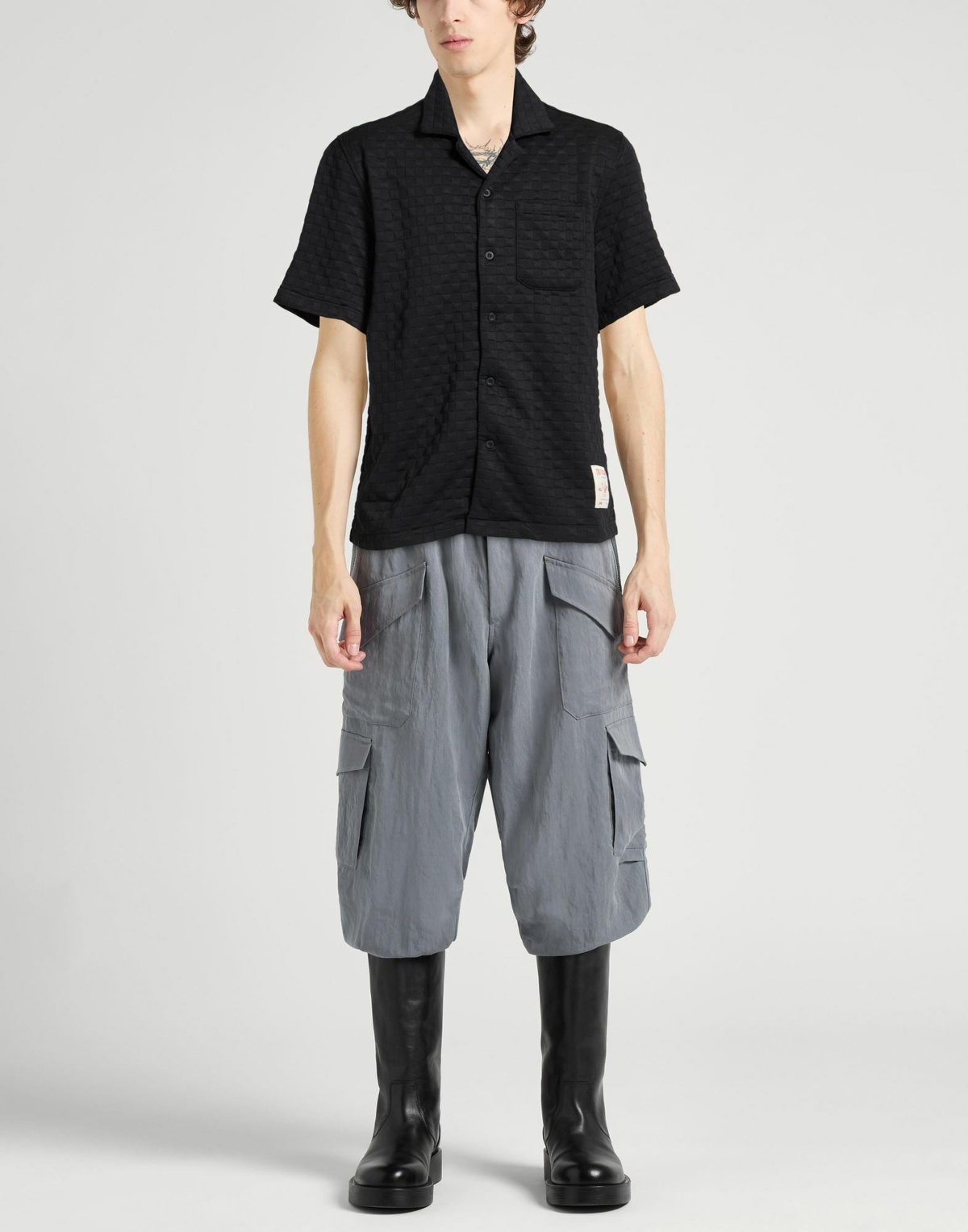 True Religion Mens Shirt in Black