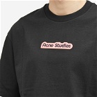 Acne Studios Men's Extorr Ski Logo T-Shirt in Black