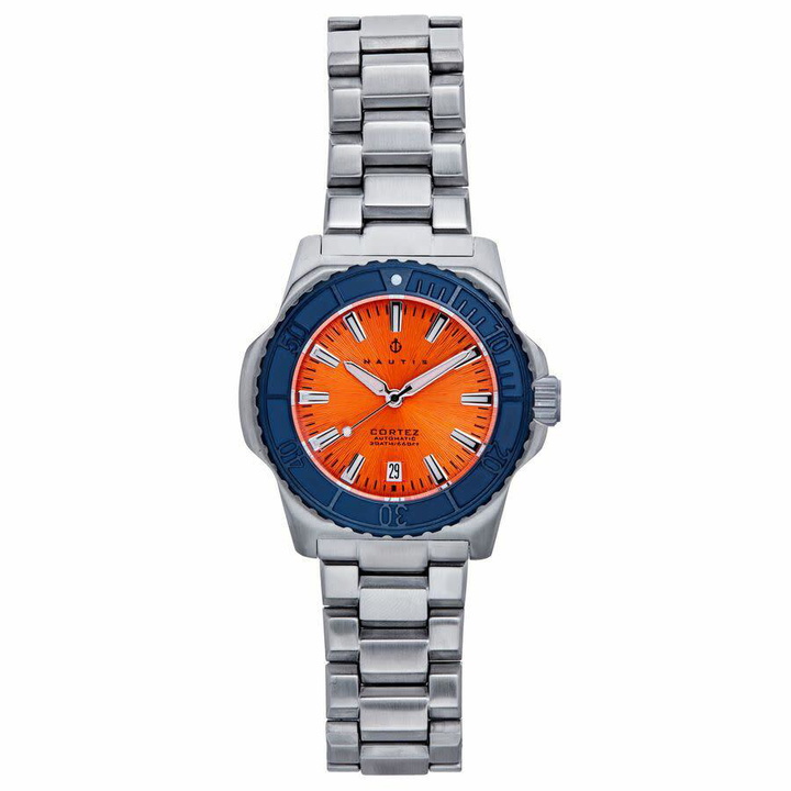 Photo: Nautis Cortez Orange Dial Mens Watch NAUN102-5