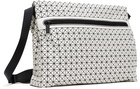 BAO BAO ISSEY MIYAKE White Froggy Metallic Bag