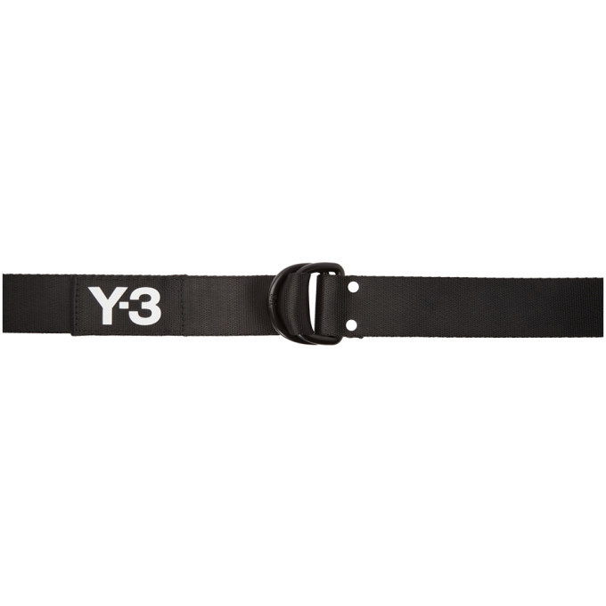 Photo: Y-3 Black Logo Belt