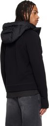 Moncler Grenoble Black Maglia Down Jacket
