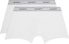 Carhartt Work In Progress Two-Pack White Cotton Boxers