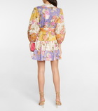 Zimmermann - Pattie floral cotton minidress