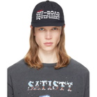 Satisfy Black FliteSilk 5‑Panel Pinch Cap