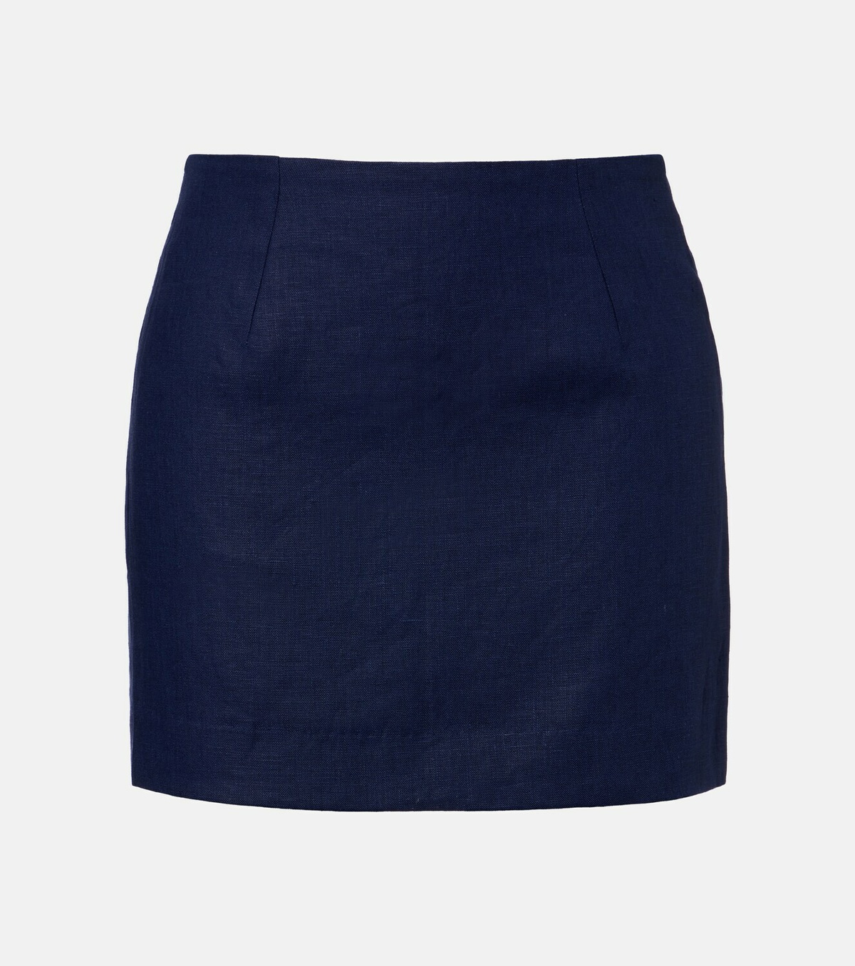 Faithfull Jane linen miniskirt