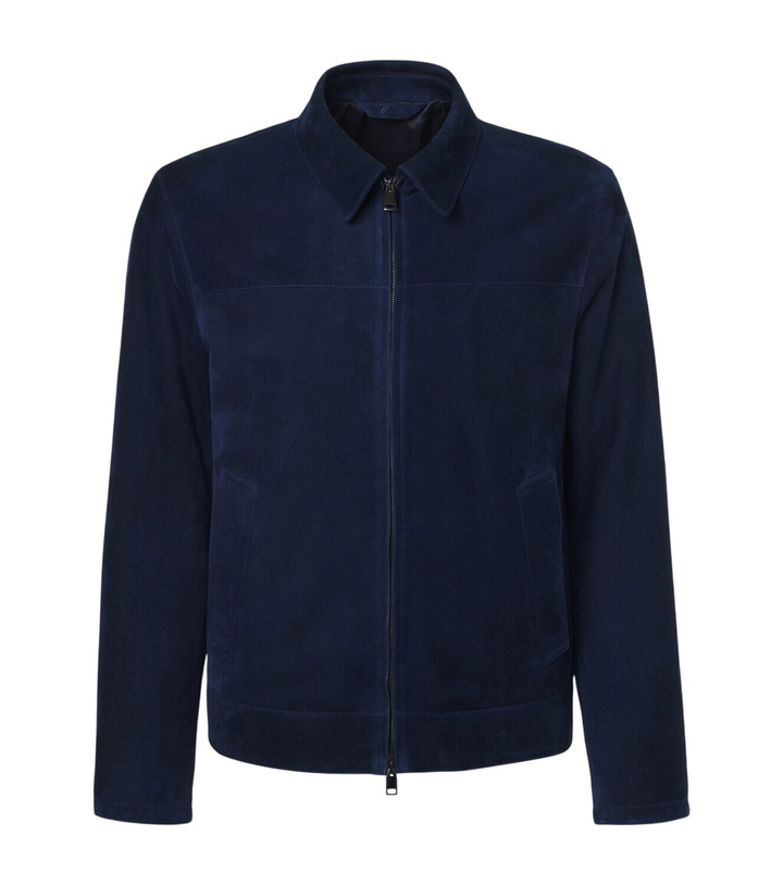Photo: Brioni Suede blouson jacket