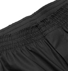 Raf Simons - Appliquéd Cotton-Twill Shorts - Black