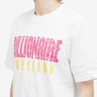 Billionaire Boys Club Men's Straight Logo T-Shirt in White