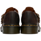 Dr. Martens Brown 8065 Crazy Horse Leather Mary Jane Loafers