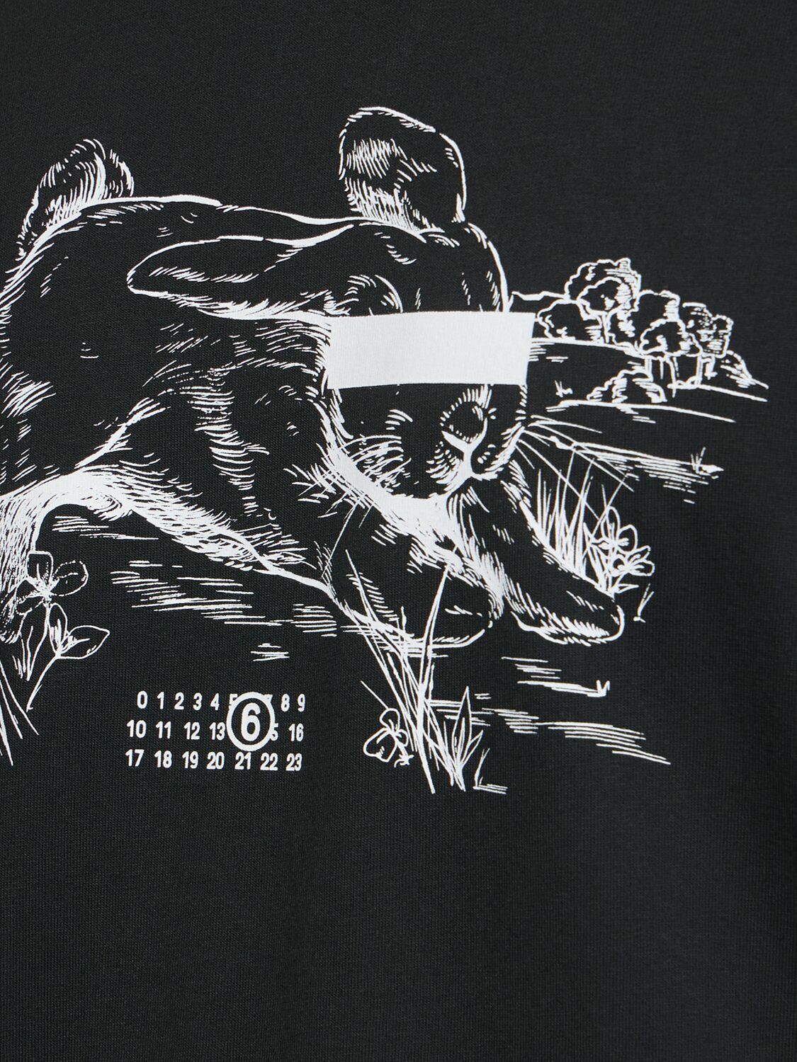 MM6 MAISON MARGIELA Graphic Print T-shirt MM6 Maison Margiela