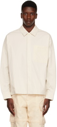 Jacquemus Off-White Le Papier 'La Chemise Papier' Shirt